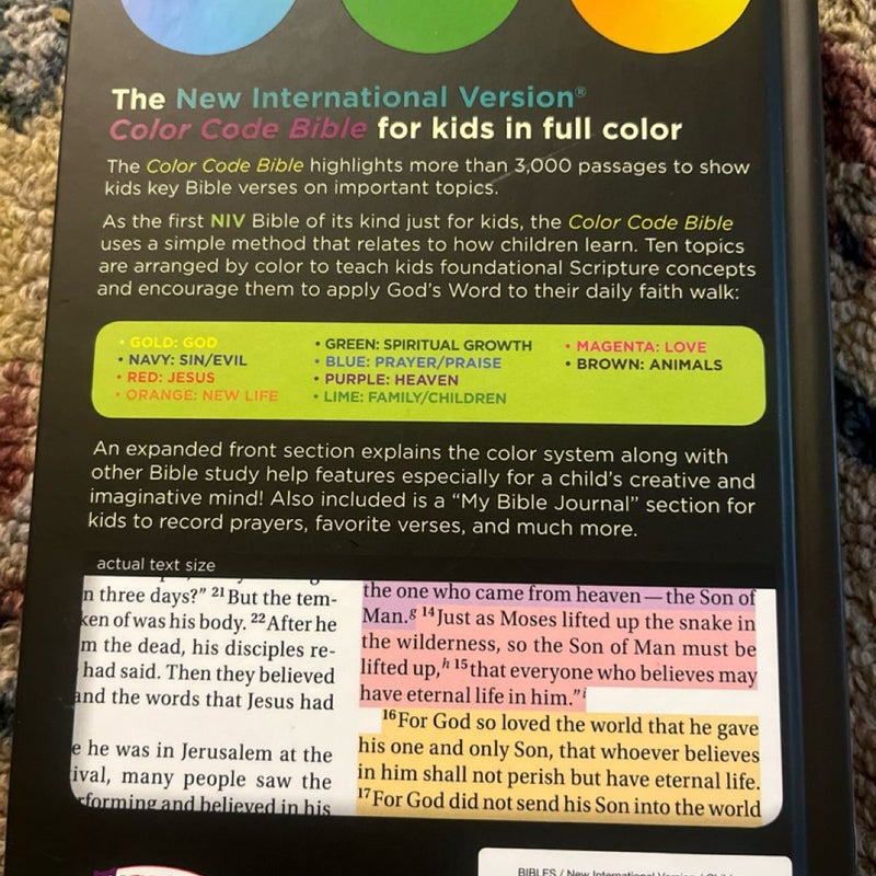 The NIV Color Code Bible