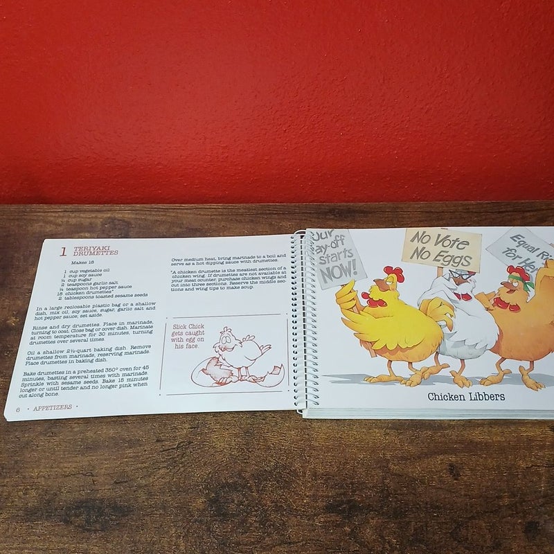 Vintage Fixin' Chicken 101 Ways Current 1987 Recipes Spiral Bound Cookbook