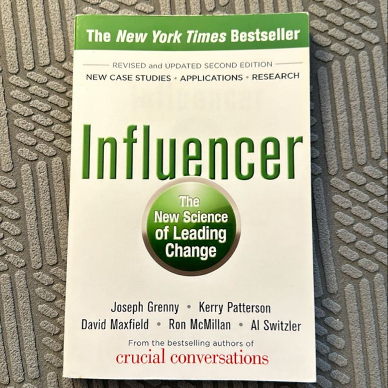 Influencer: the New Science of Leading Change, Second Edition (Paperback)