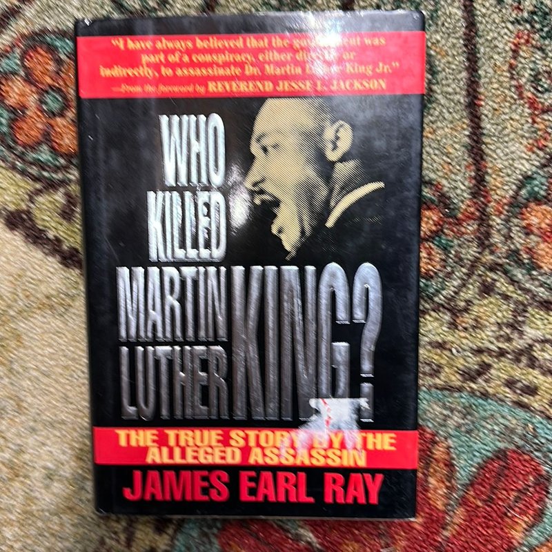 Who killed martin luther king by james e ray hardcover pangobooks