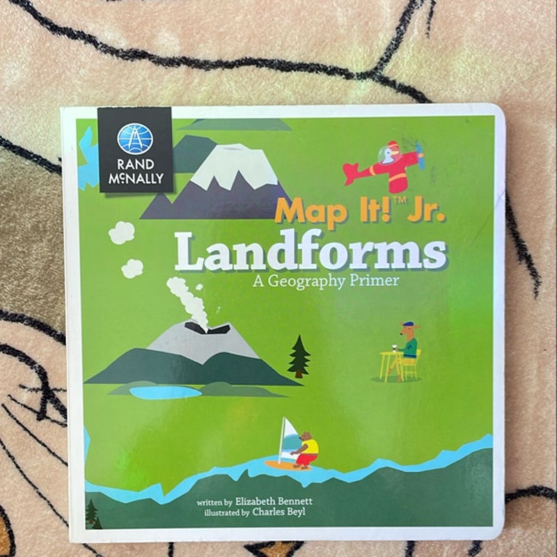 Map It! Jr Landforms Boardbook