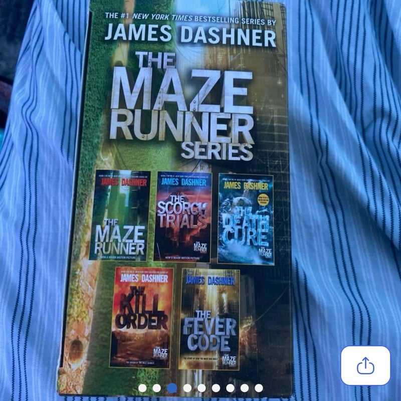 The Maze Runner Series Complete Collection Boxed Set (5-Book)