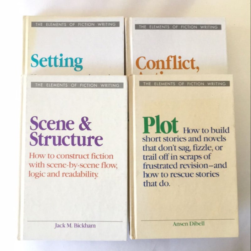 The elements of fiction writing 4 books bundle 