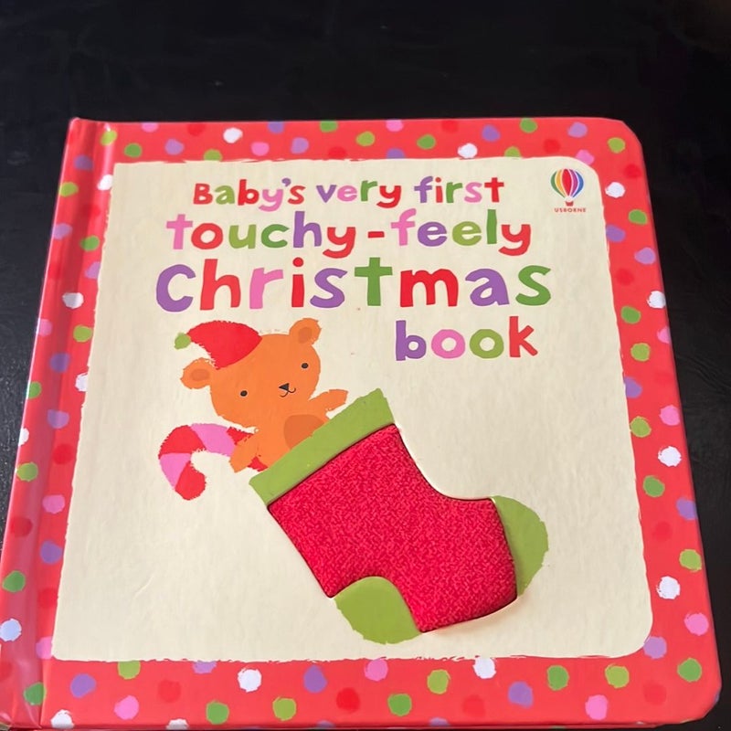 Baby’s very first touchy feely Christmas Book 