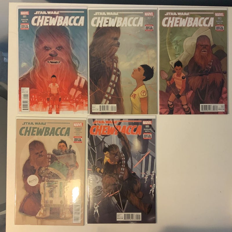 Chewbacca 1-5 Full Mini Series