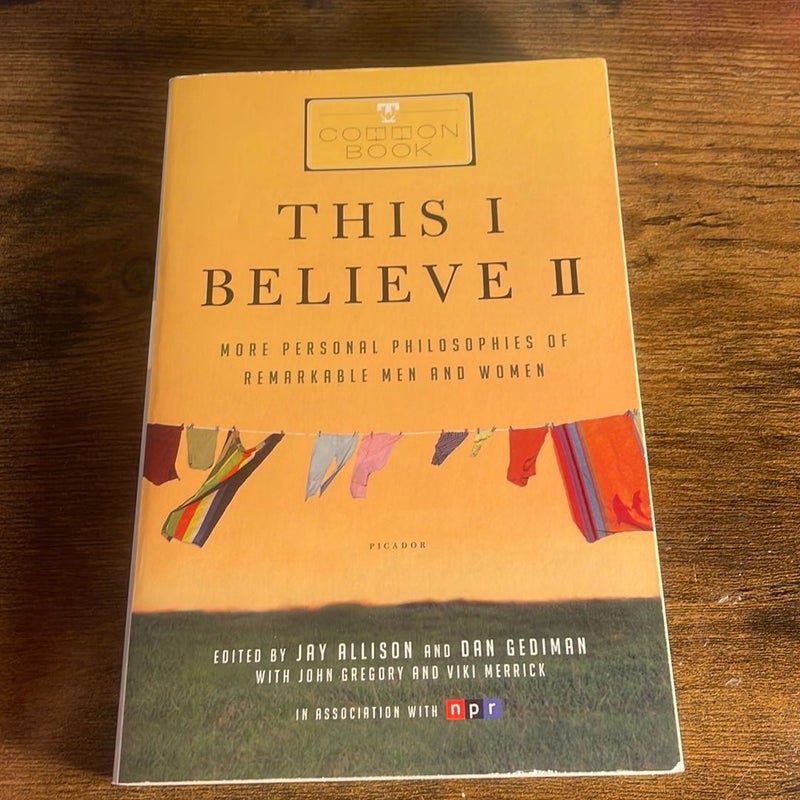 This I Believe II