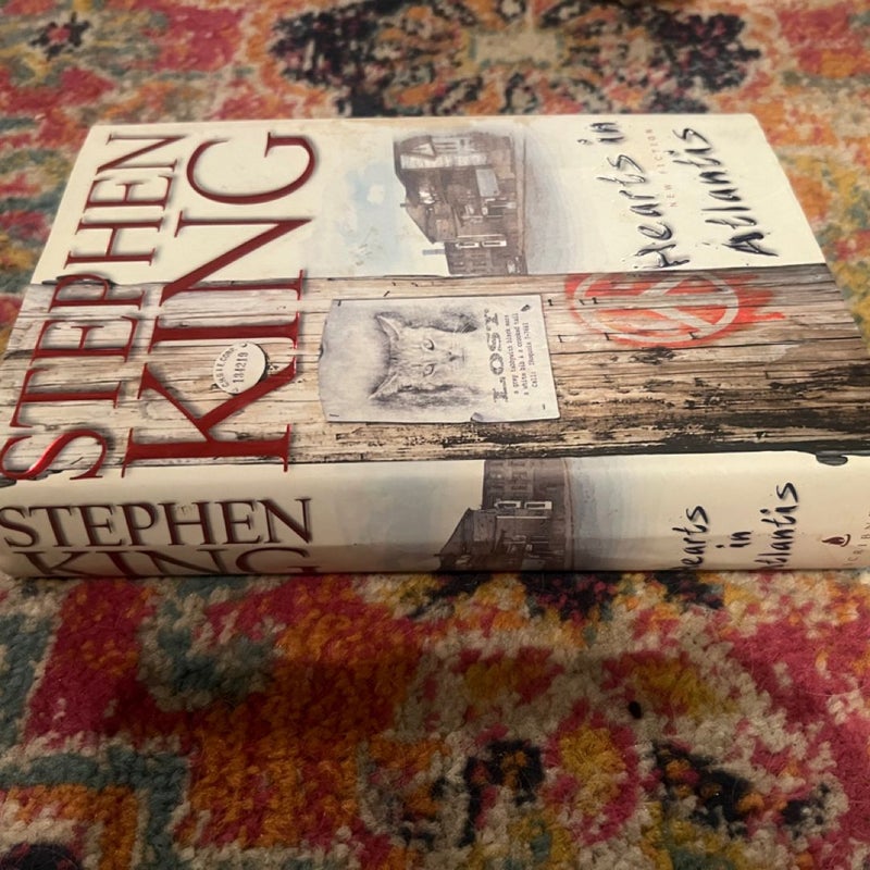 HEARTS OF ATLANTIS - 1ST EDITION - STEPHEN KING HC VG