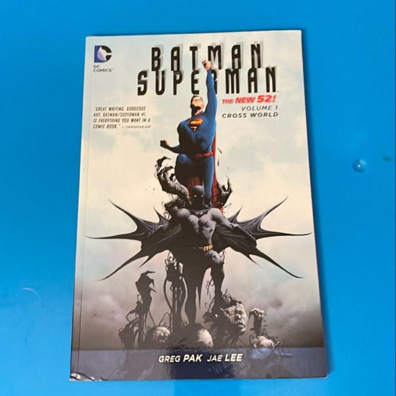 Batman Superman Vol 1 Cross World New 52