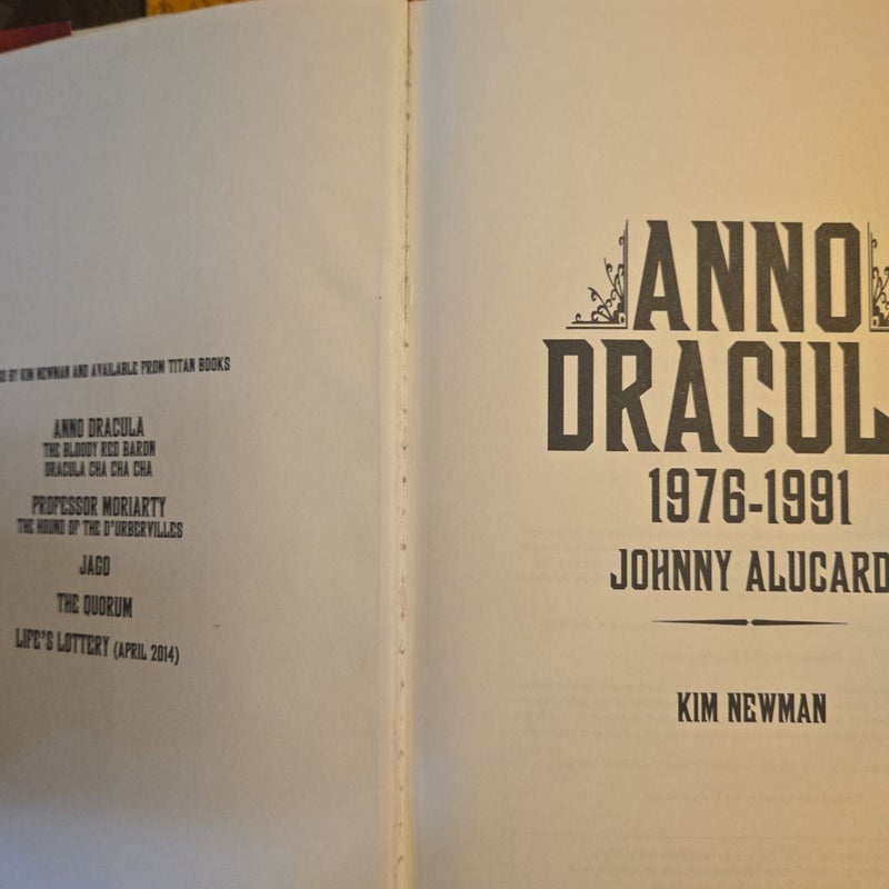 Anno Dracula: Johnny Alucard
