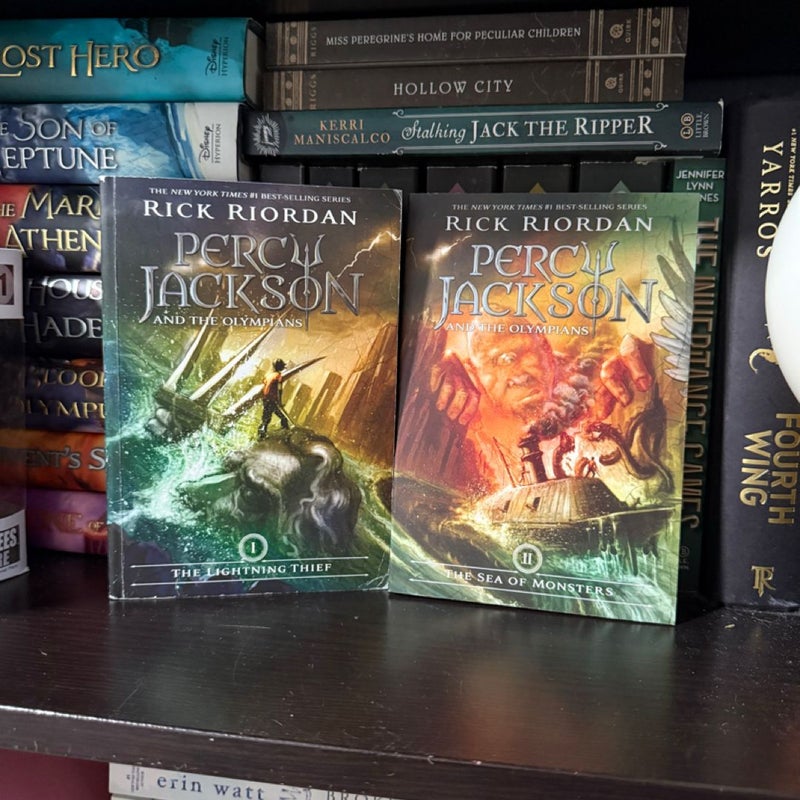 Percy Jackson and the Olympians 5 Book Paperback Boxed Set 