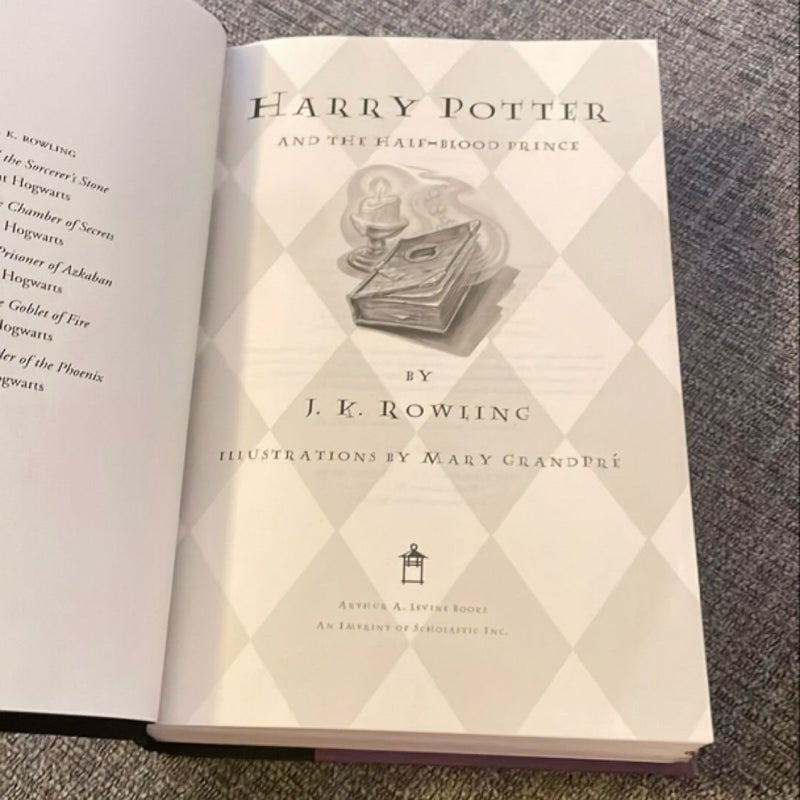 Harry Potter and the Half-Blood Prince First Printing w/o Dust Jacket