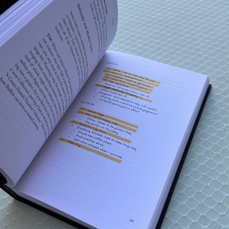 The Bullet Journal Method