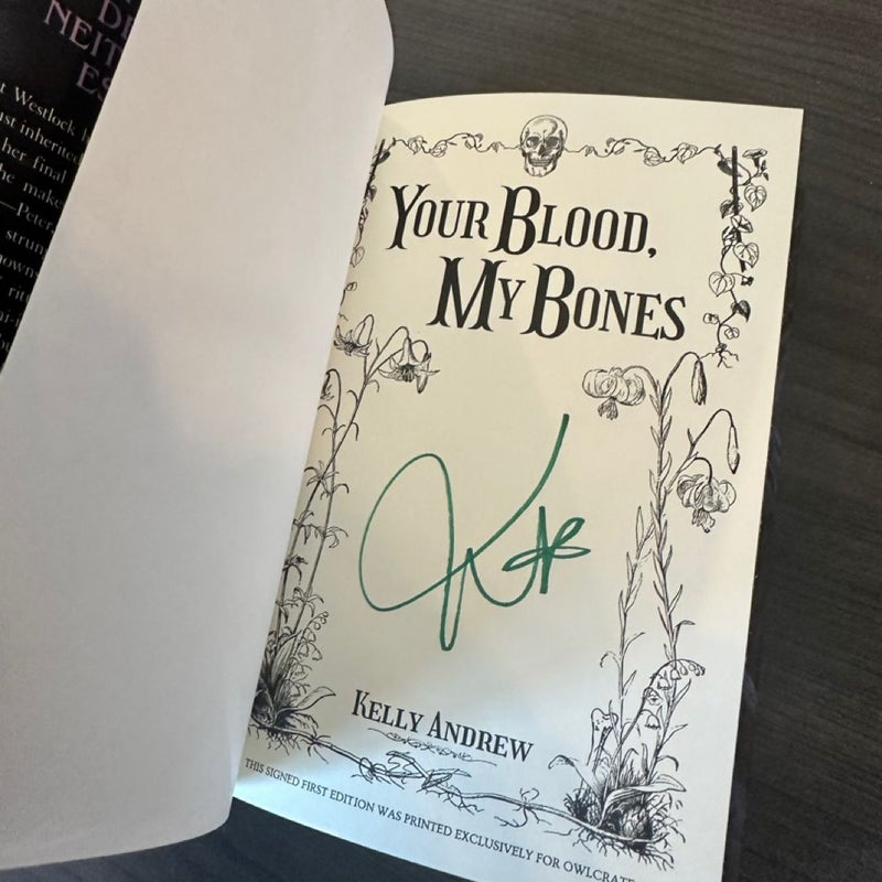 Owlcrate Your Blood My Bones