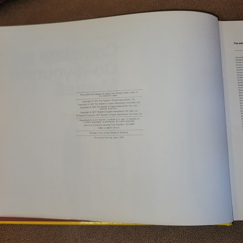 Complete Do-It-Yourself Manual
