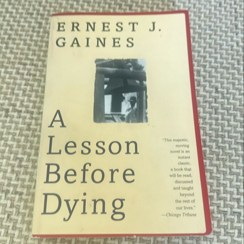 A Lesson Before Dying