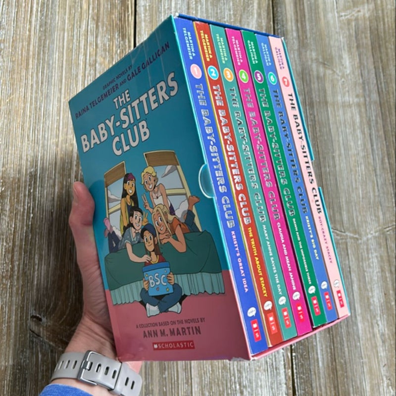 The Baby-Sitters Club Graphic Novels #1-7 Full-Color Edition