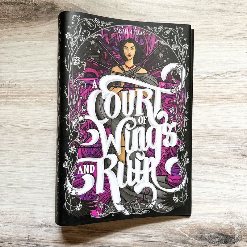 A Court of Thorns and Roses Nerdy Ink Dust Jackets