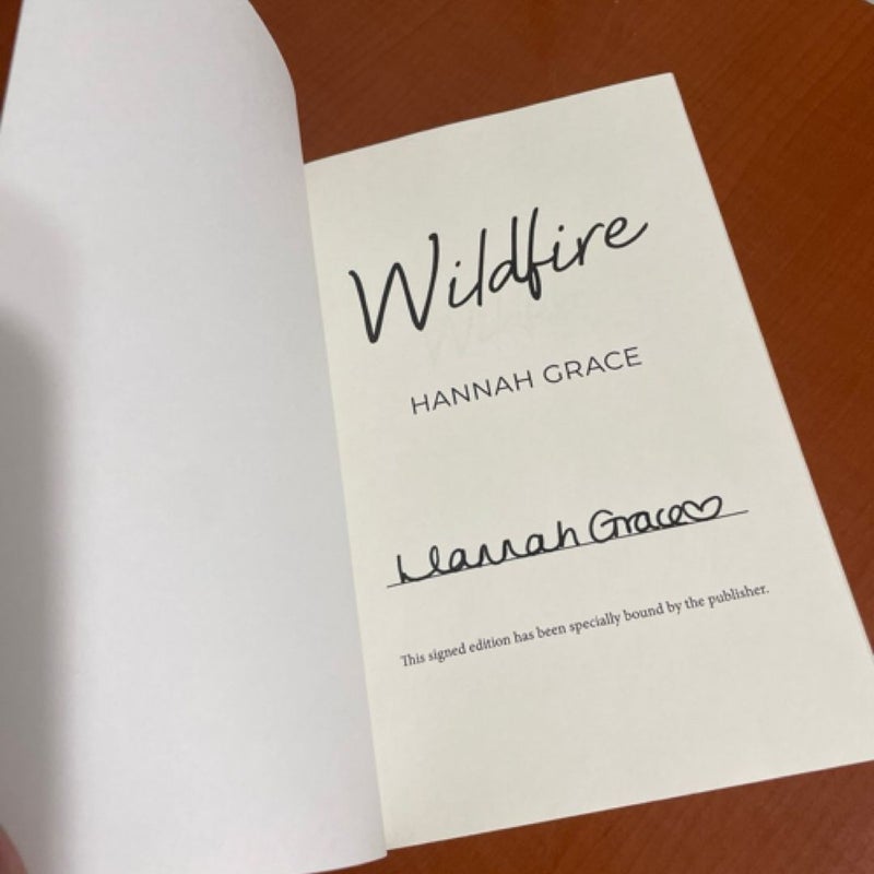 Icebreaker (not signed) and Wildfire (signed) by Hannah Grace