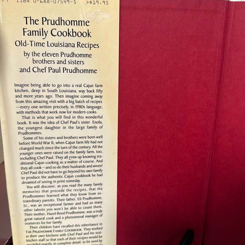 The Prudhomme Family Cookbook
