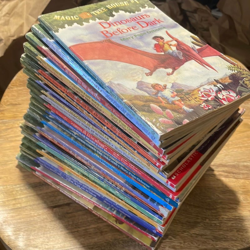 23 books: MAGIC TREE HOUSE series
