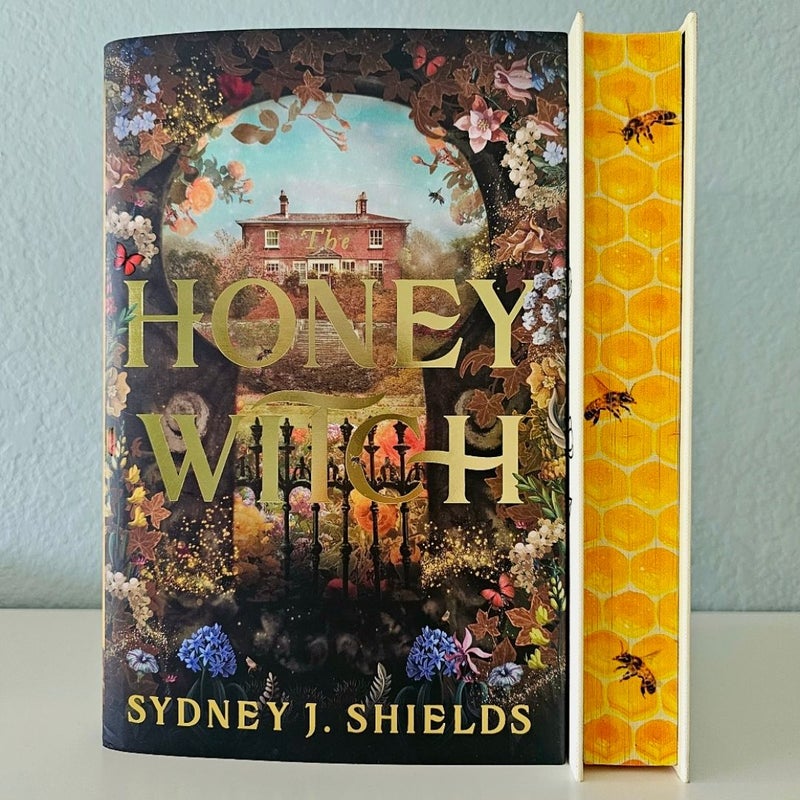 The Honey Witch by Sydney J. Shields Sprayed Edges Endpaper Artwork Fairyloot Special Edition NEW