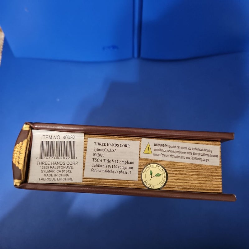 Tooled Leather BOOKSAFE