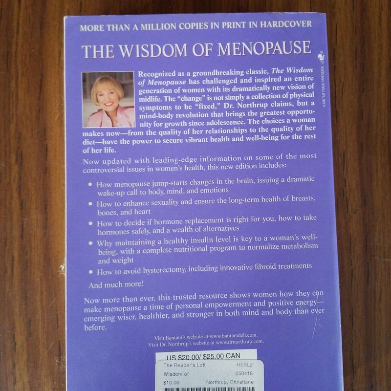 The Wisdom of Menopause