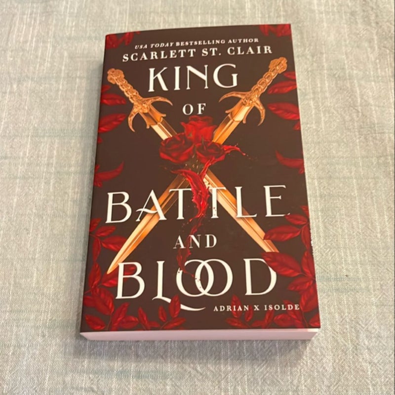 King of Battle and Blood (Signed by the author)