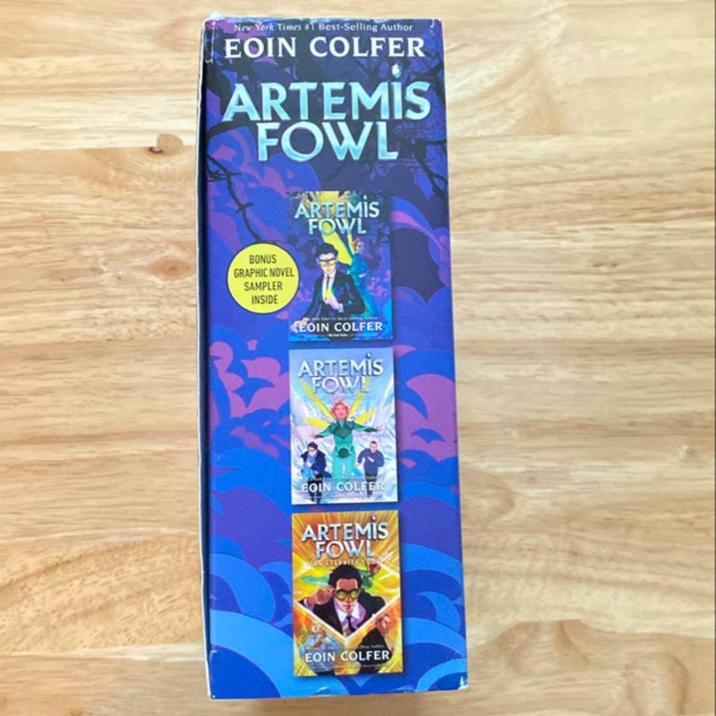 Artemis Fowl 3-Book Paperback Boxed Set (Artemis Fowl, Books 1-3)