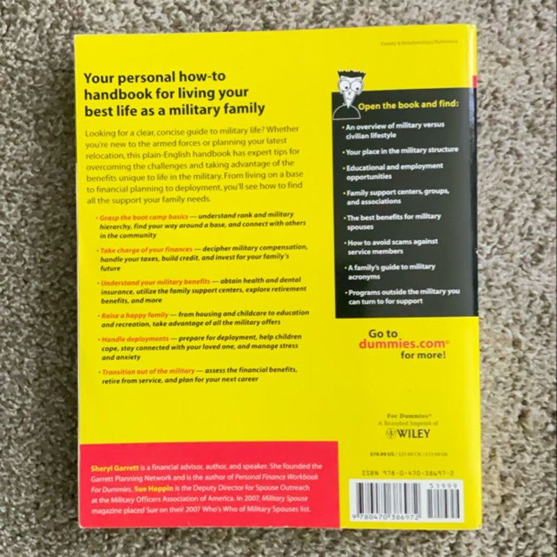 A Family's Guide to the Military for Dummies