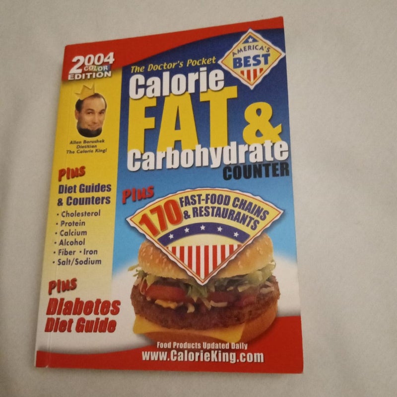 Calorie Fat & Carbohydrate Guide 2004