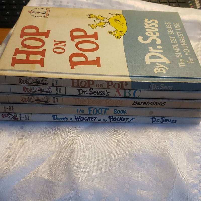 Dr. Seuss vintage book lot