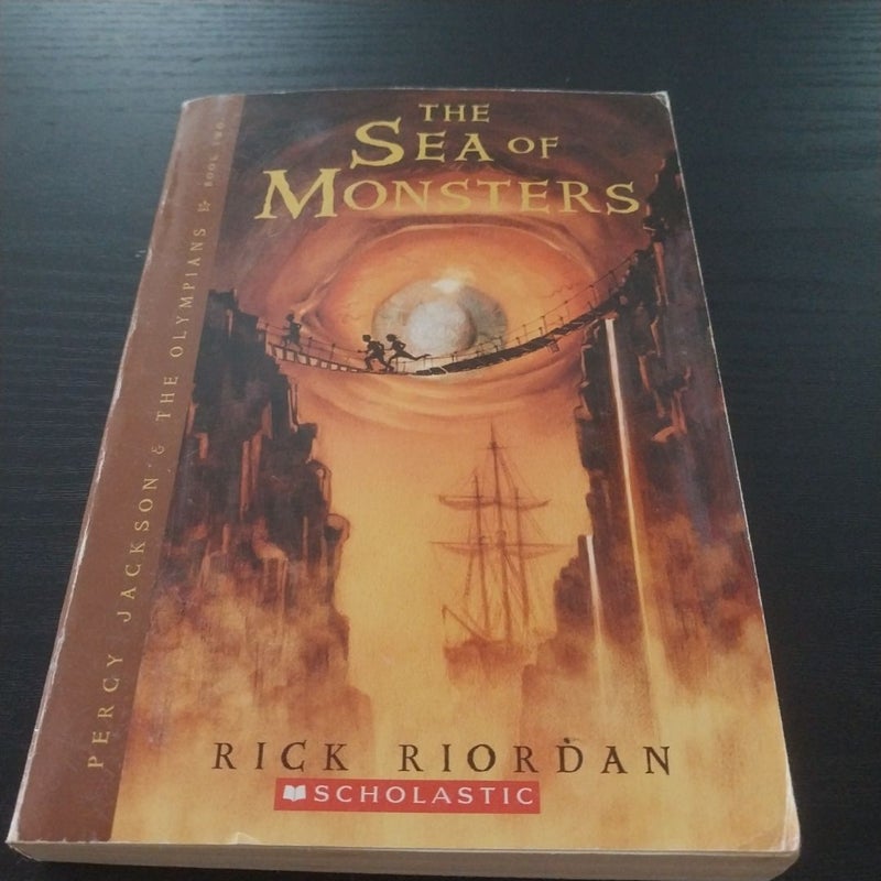 Percy Jackson and the Olympians book two, The Sea of Monsters