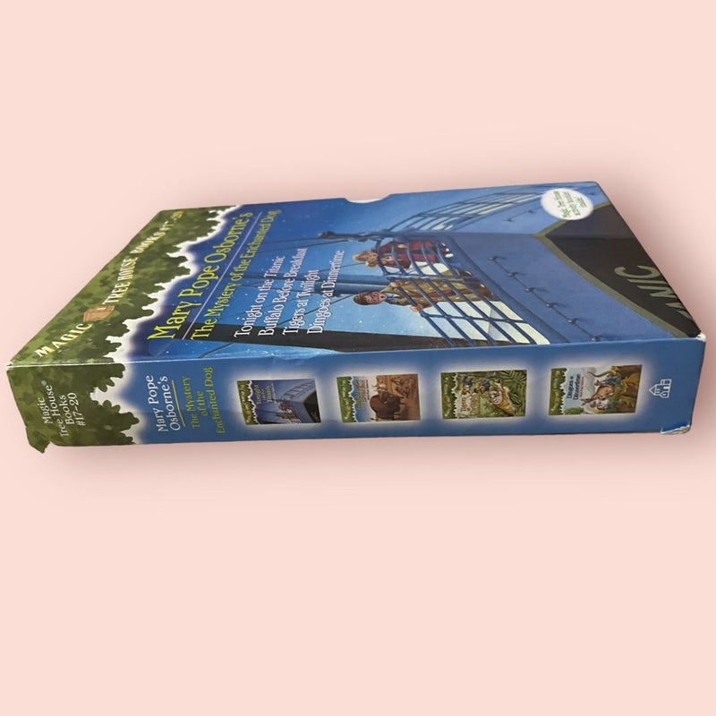 Magic Tree House Books 17-20 Boxed Set