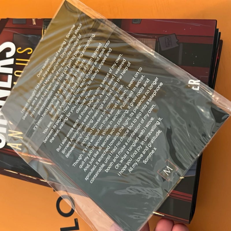 Sinners Anonymous Series (book 1 signed!)