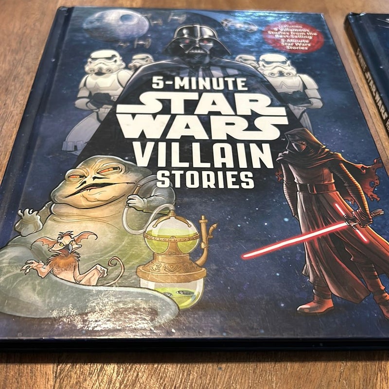 5-minute StarWars Villain & Hero stories