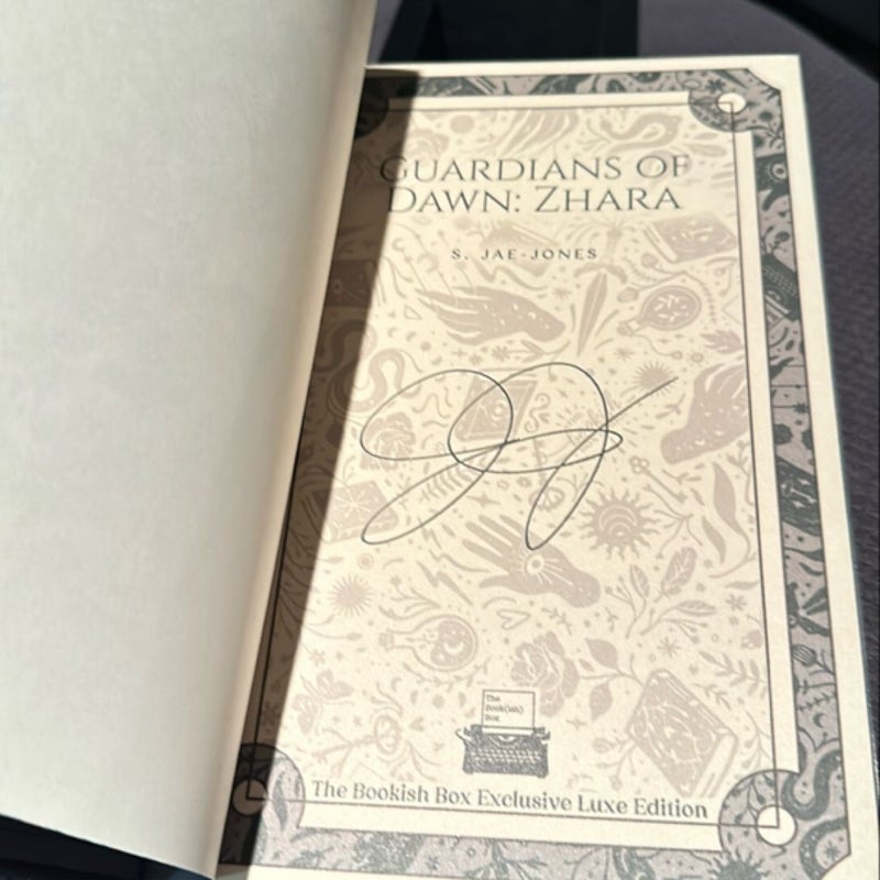 BOOKISH BOX Guardians of Dawn: Zhara