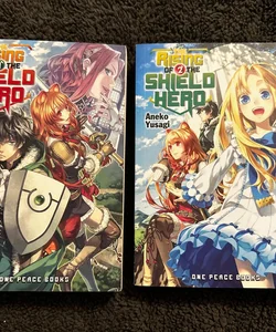 The Rising of the Shield Hero Light Novels Vol 1&2