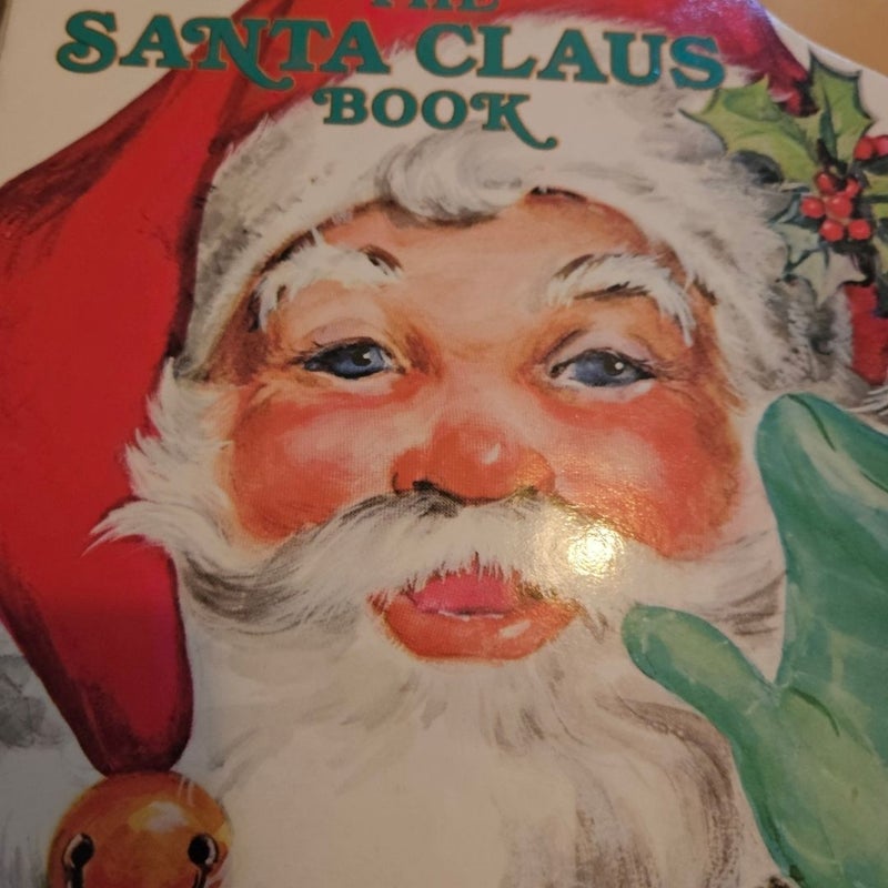 The santa clause book. A golden shape book