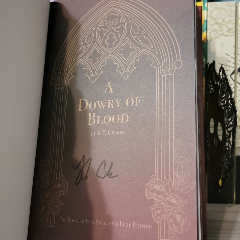Bookish Box Dowry of Blood