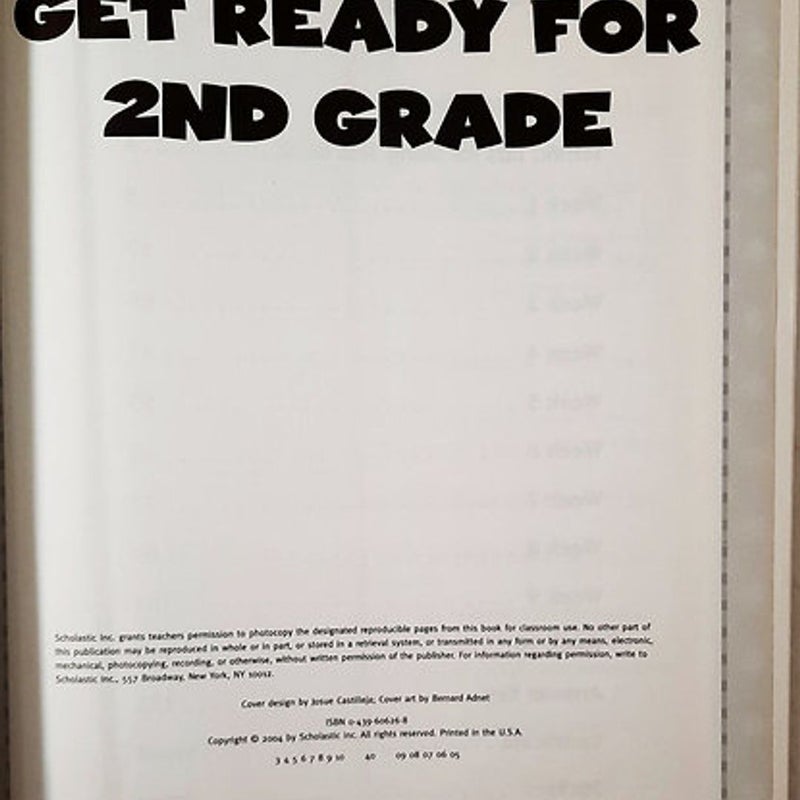 Get Ready for 2nd Grade