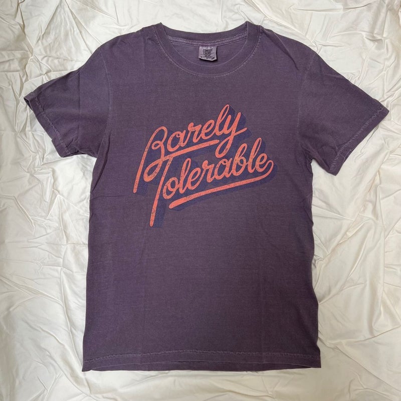 Inkwell Threads Pride & Prejudice Tee “Barely Tolerable”