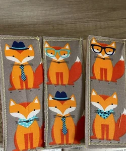 Fabric bookmarks 