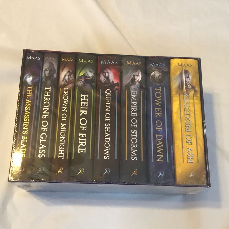 Throne of Glass Factory Sealed Hardcover OOP Box Set