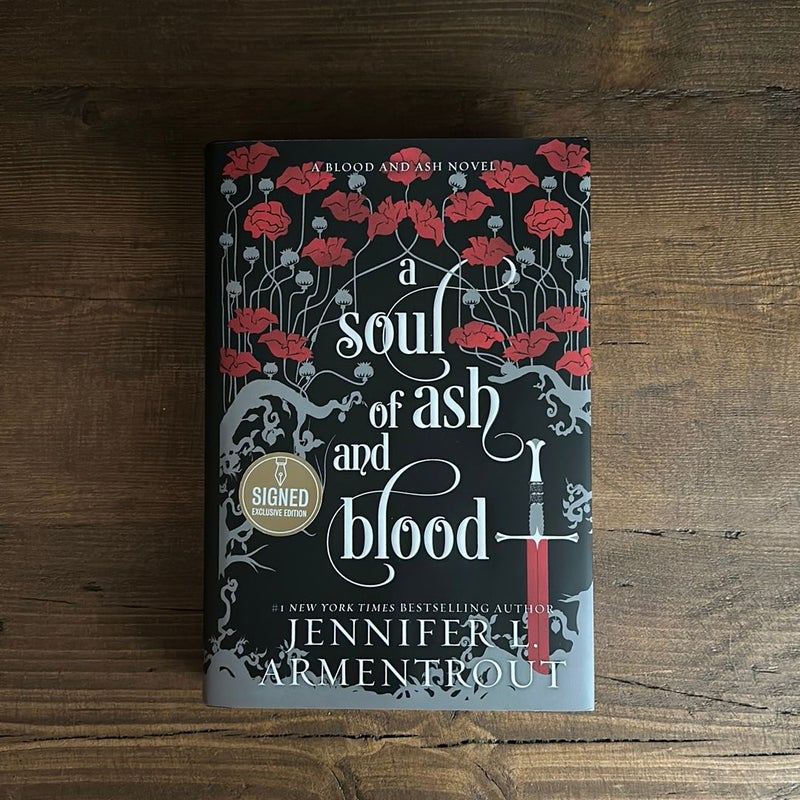 A Soul of Ash and Blood *Signed*