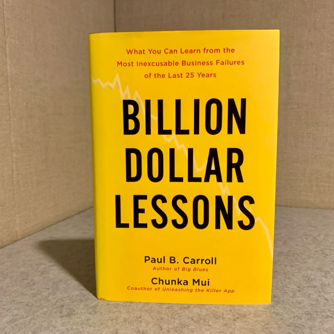Billion-Dollar Lessons