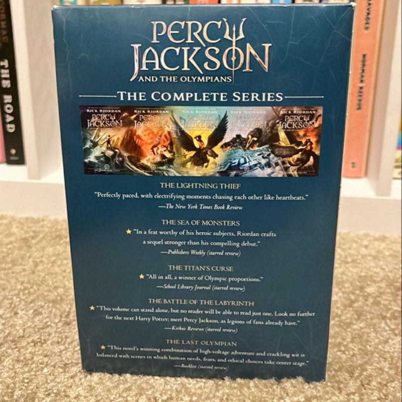 Percy Jackson and the Olympians Box Set