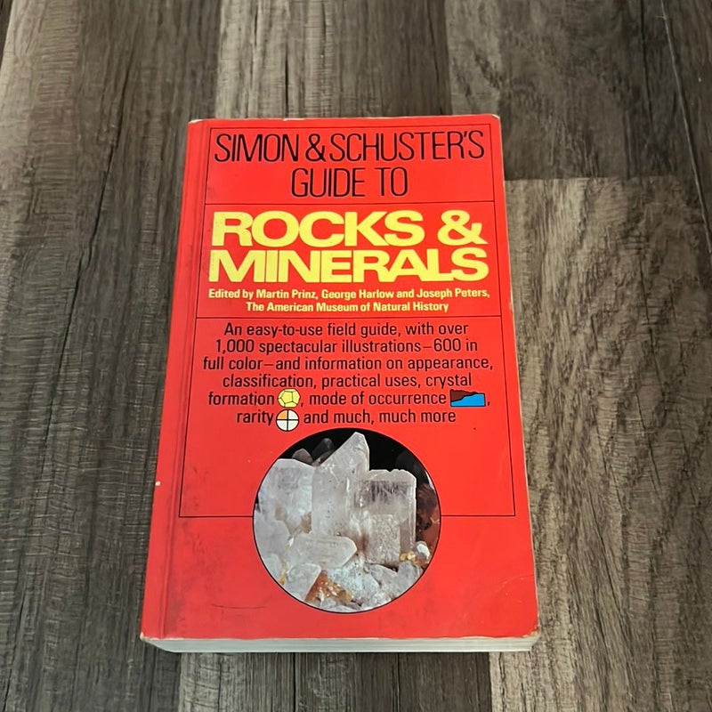 Simon and Schuster's Guide to Rocks and Minerals