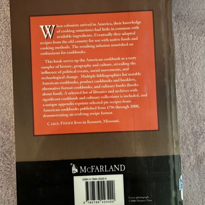A history the American cookbook