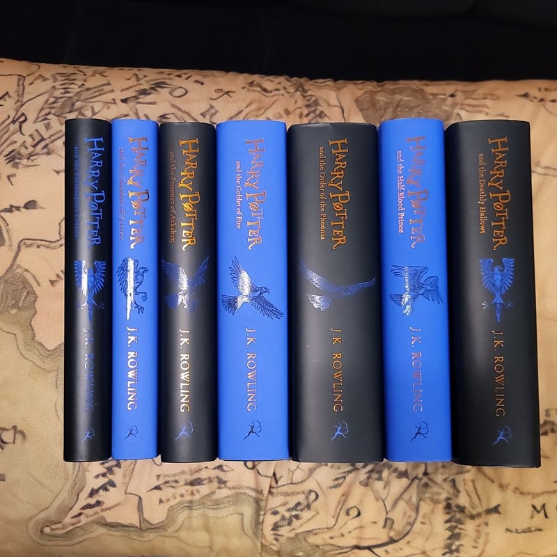 Harry Potter Ravenclaw House Editions Hardback Box Set by J. K.